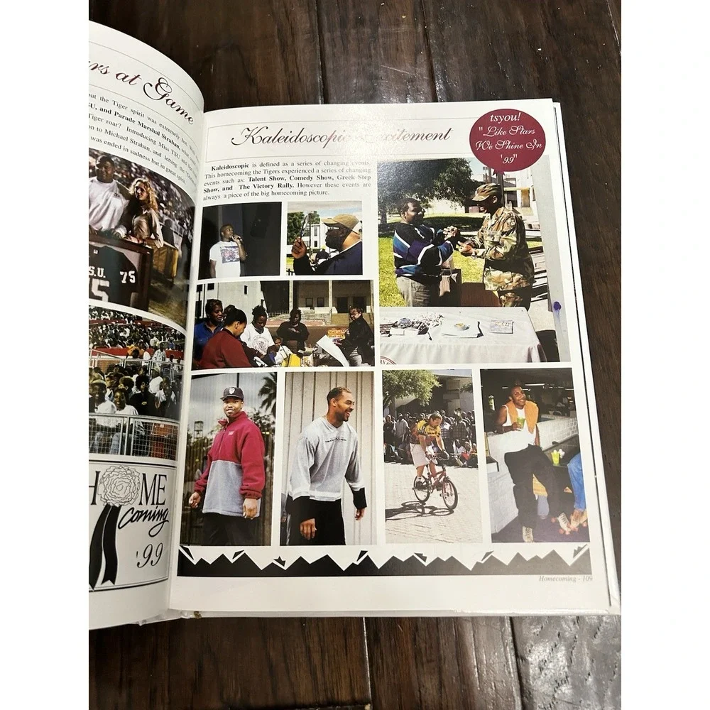 2000 The Tiger Texas Southern University Yearbook TSU Michael Strahan